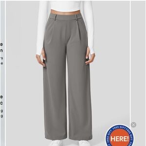 Halara Flex High Waisted Straight Leg Work Pants Sz M 8/10